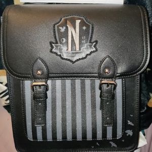 Wednesday Addams Nevermore academy mini backpack